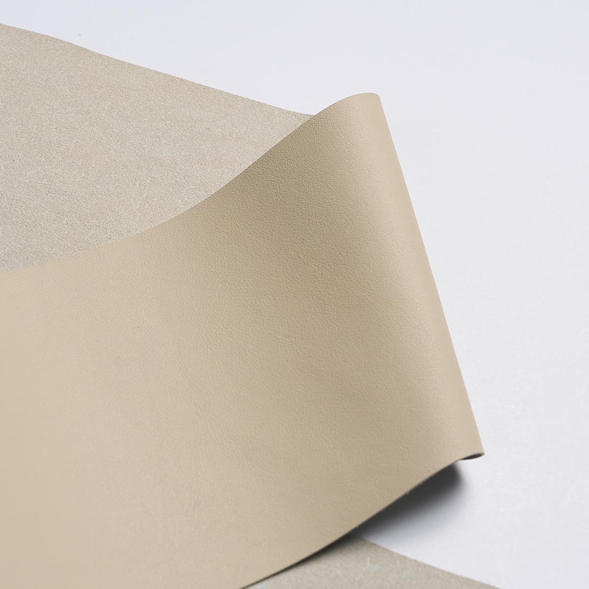 Schumacher Beige Westby Leather Binding