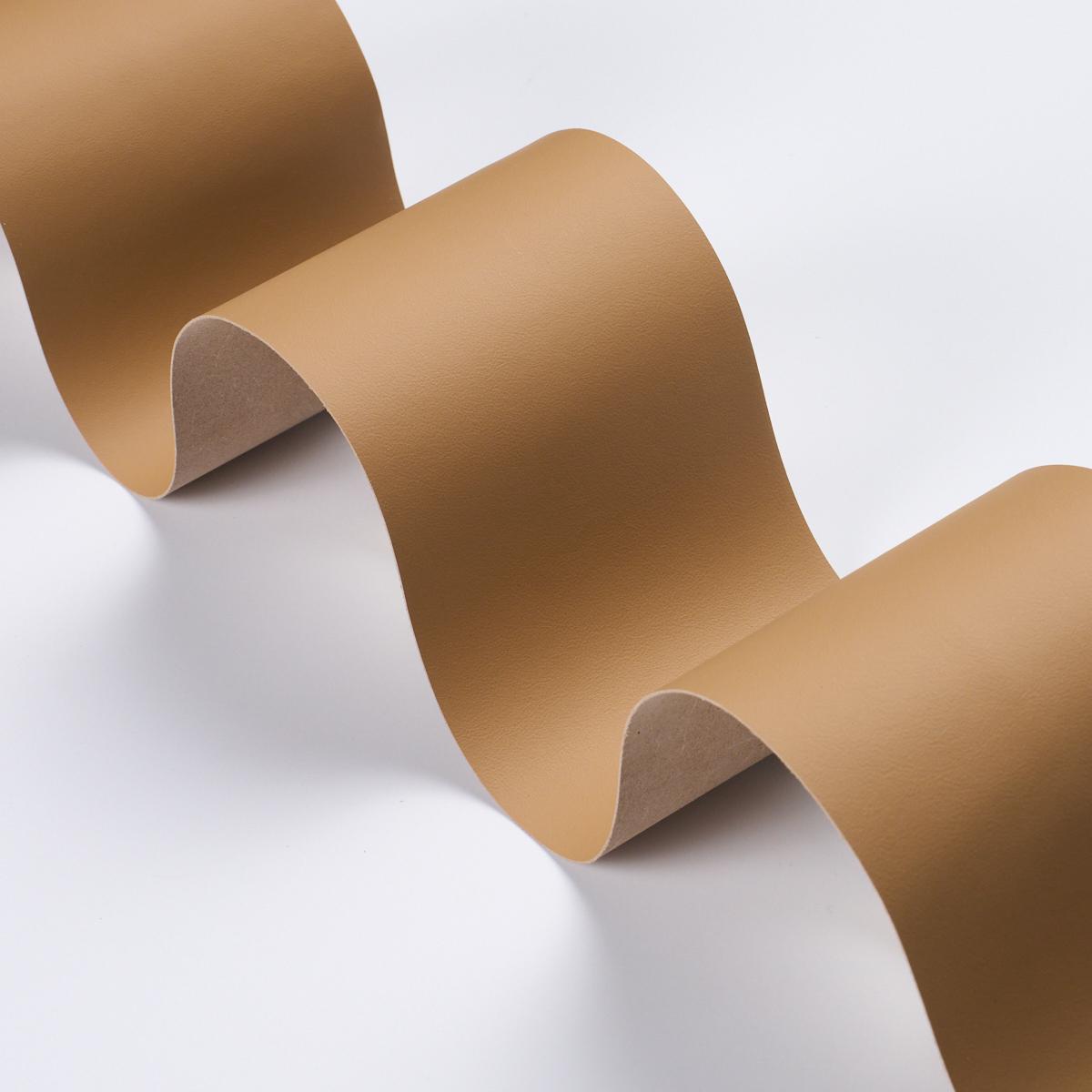 Schumacher Tan Westby Leather Binding