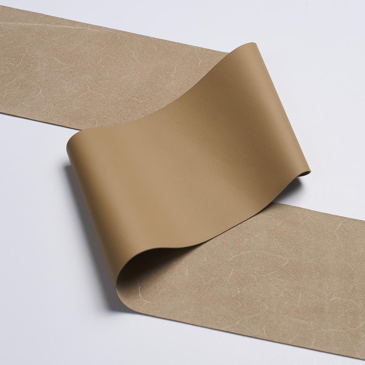 Schumacher Tan Westby Leather Binding