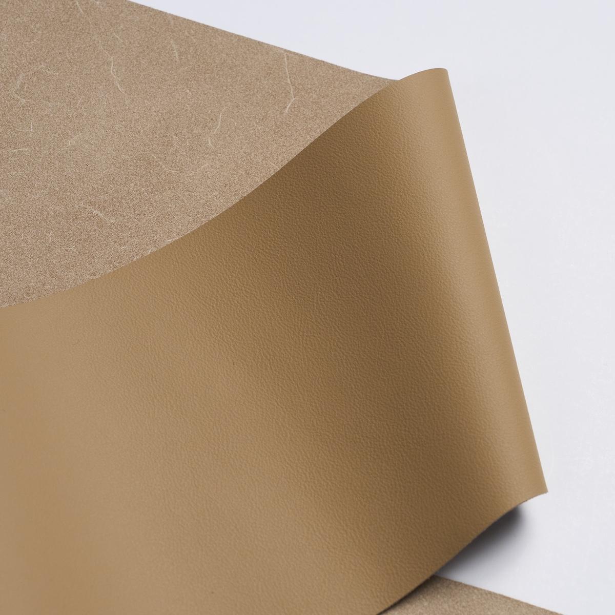 Schumacher Tan Westby Leather Binding