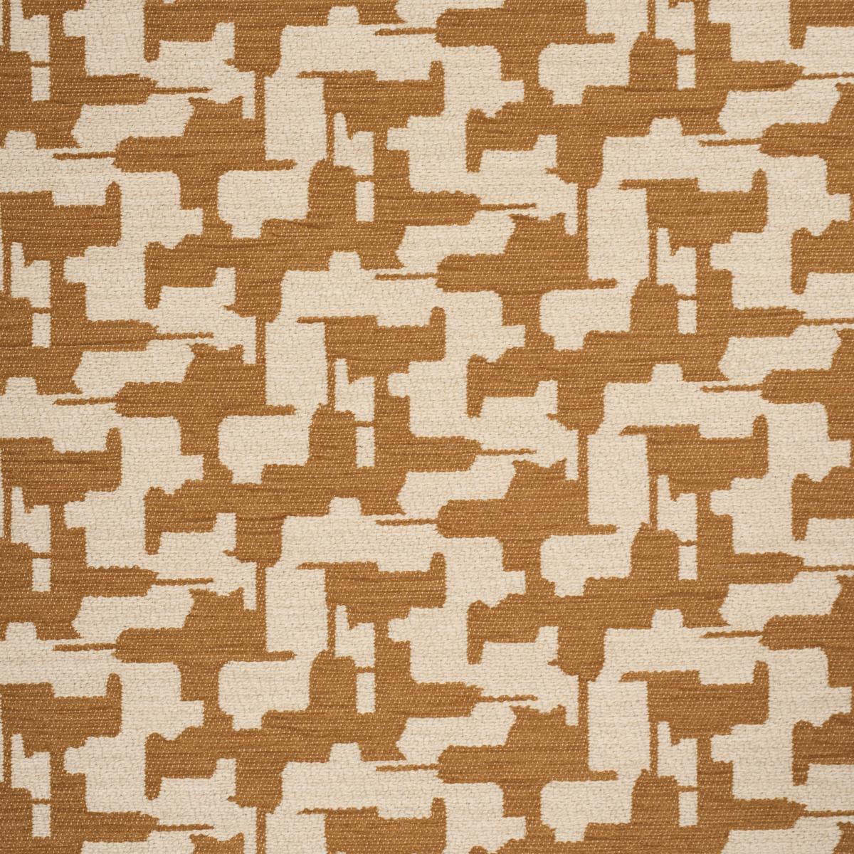 Schumacher Alina Performance Ochre Fabric