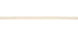 Schumacher Ivory Pondera Leather Braid