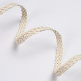 Schumacher Ivory Pondera Leather Braid