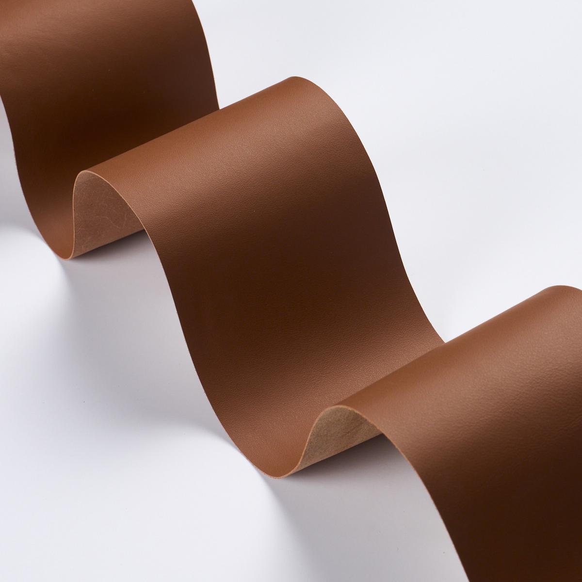 Schumacher Brown Westby Leather Binding