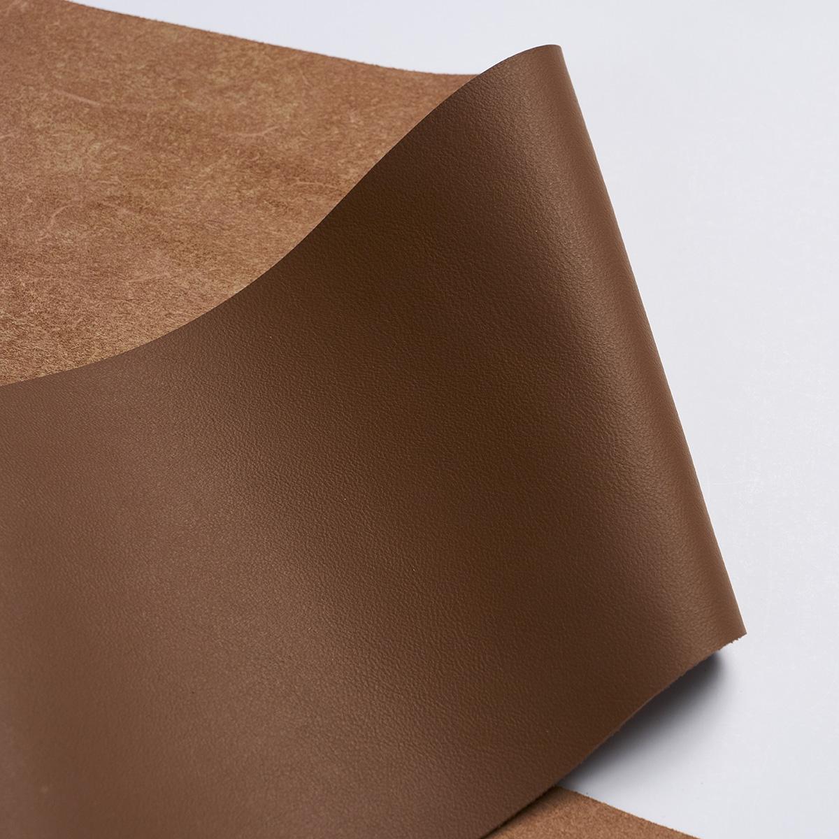 Schumacher Brown Westby Leather Binding