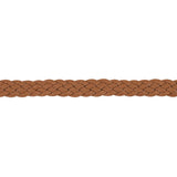 Schumacher Camel Pondera Leather Braid