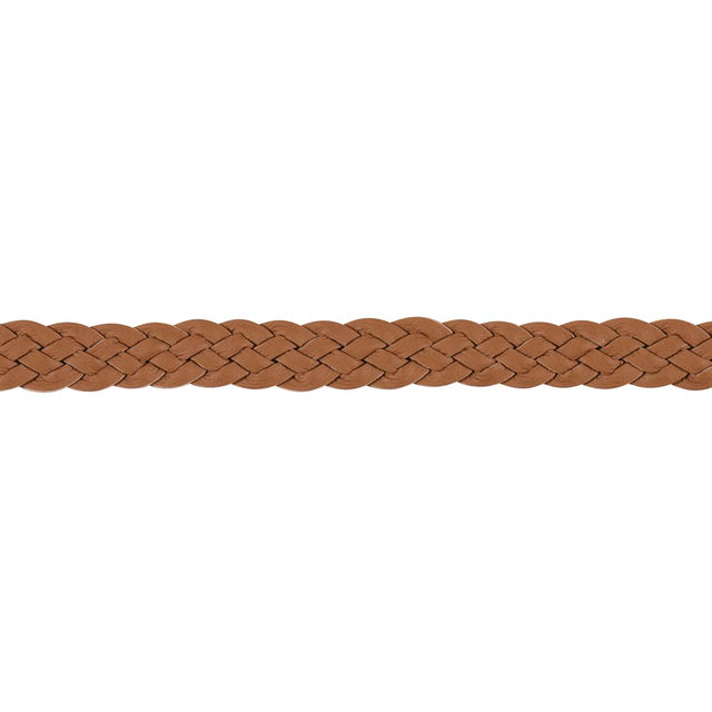 Schumacher Camel Pondera Leather Braid