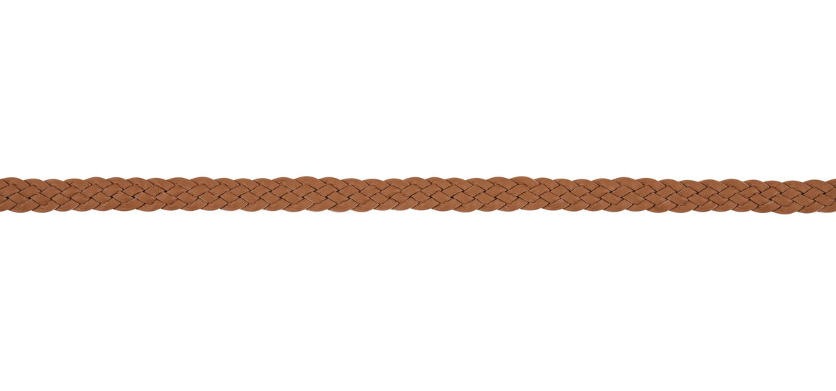 Schumacher Camel Pondera Leather Braid