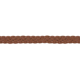 Schumacher Brown Pondera Leather Braid
