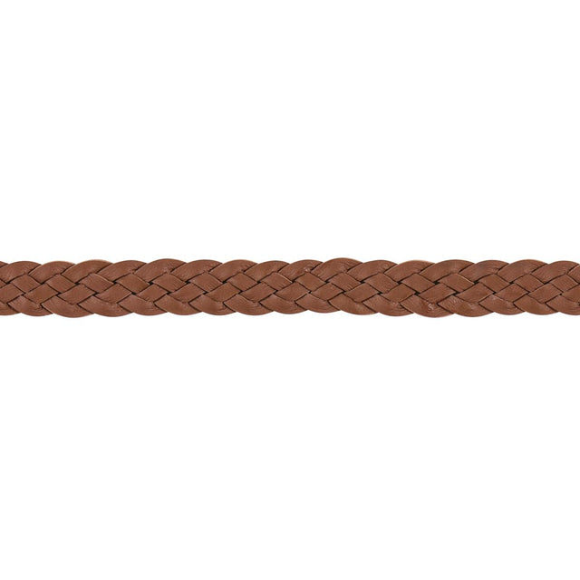 Schumacher Brown Pondera Leather Braid
