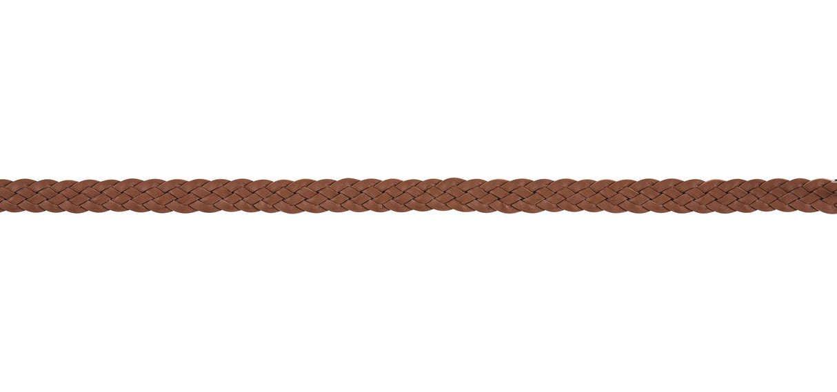 Schumacher Brown Pondera Leather Braid