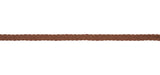 Schumacher Brown Pondera Leather Braid