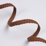 Schumacher Brown Pondera Leather Braid