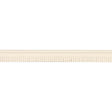 Schumacher Ivory Burnham Narrow Leather Piping