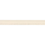 Schumacher Ivory Burnham Narrow Leather Piping