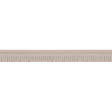 Schumacher Grey Burnham Narrow Leather Piping