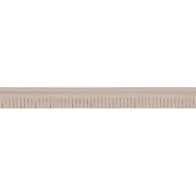 Schumacher Grey Burnham Narrow Leather Piping