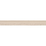 Schumacher Beige Burnham Narrow Leather Piping