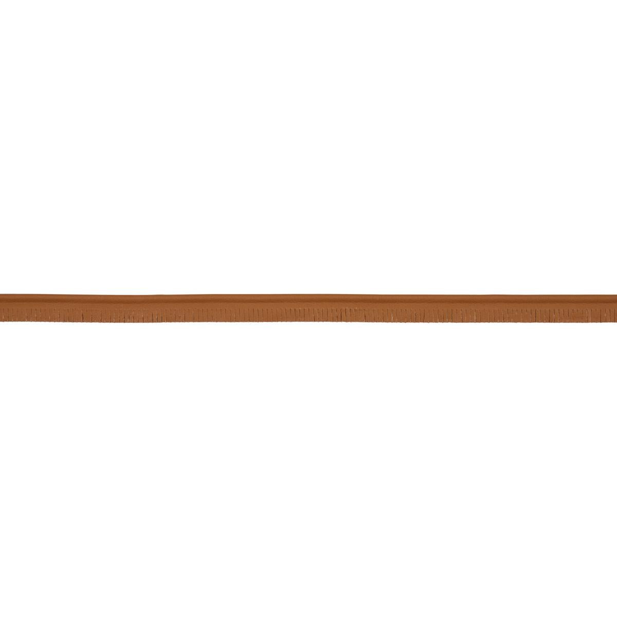 Schumacher Camel Burnham Narrow Leather Piping