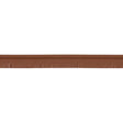 Schumacher Brown Burnham Narrow Leather Piping