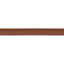 Schumacher Brown Burnham Narrow Leather Piping