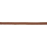 Schumacher Brown Burnham Narrow Leather Piping