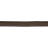 Schumacher Dark Brown Burnham Narrow Leather Piping