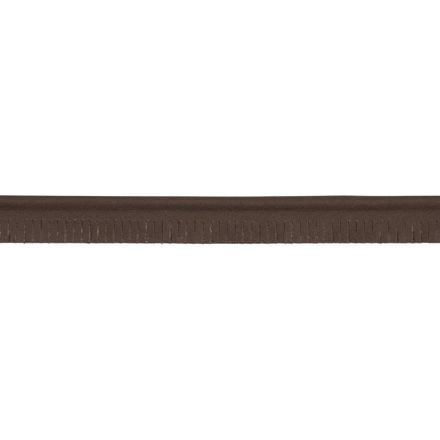 Schumacher Dark Brown Burnham Narrow Leather Piping