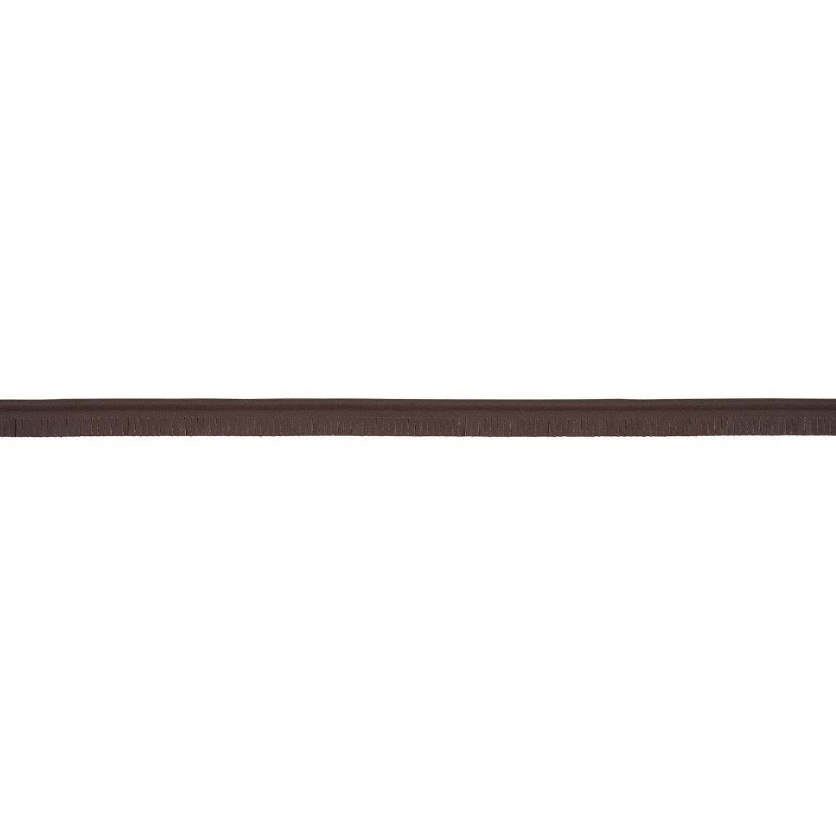 Schumacher Dark Brown Burnham Narrow Leather Piping