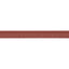 Schumacher Rust Burnham Narrow Leather Piping