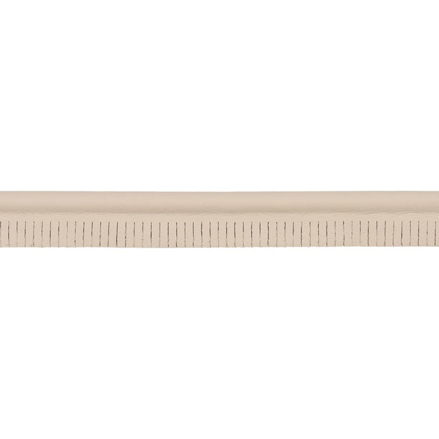 Schumacher Beige Burnham Medium Leather Piping