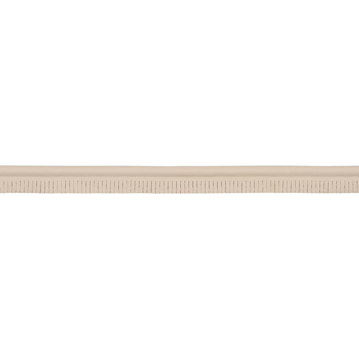 Schumacher Beige Burnham Medium Leather Piping