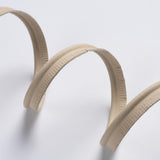 Schumacher Beige Burnham Medium Leather Piping
