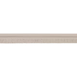 Schumacher Grey Burnham Medium Leather Piping