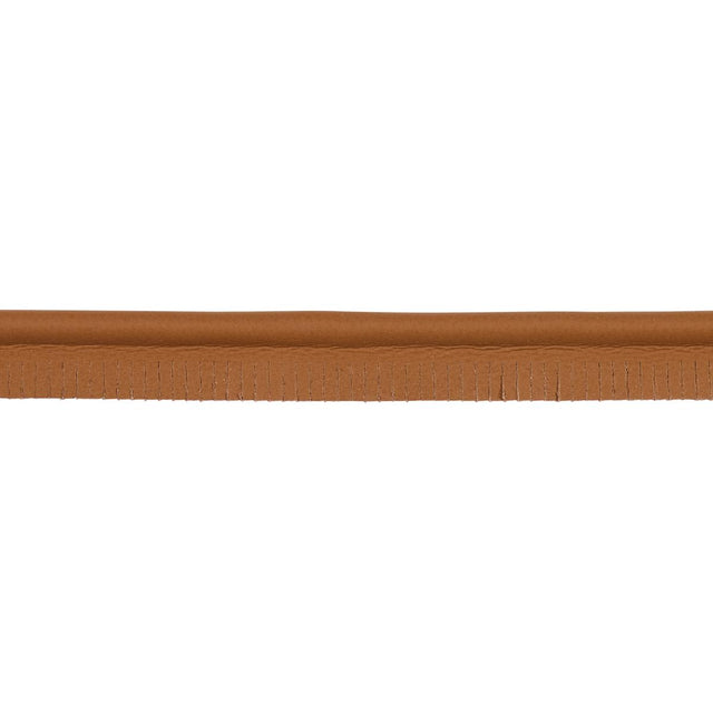 Schumacher Camel Burnham Medium Leather Piping