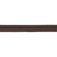 Schumacher Dark Brown Burnham Medium Leather Piping