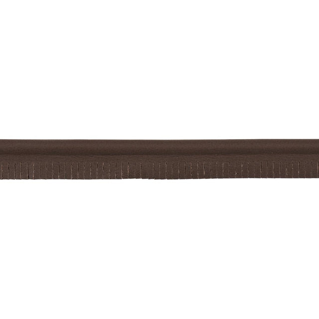 Schumacher Dark Brown Burnham Medium Leather Piping