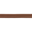 Schumacher Brown Burnham Medium Leather Piping
