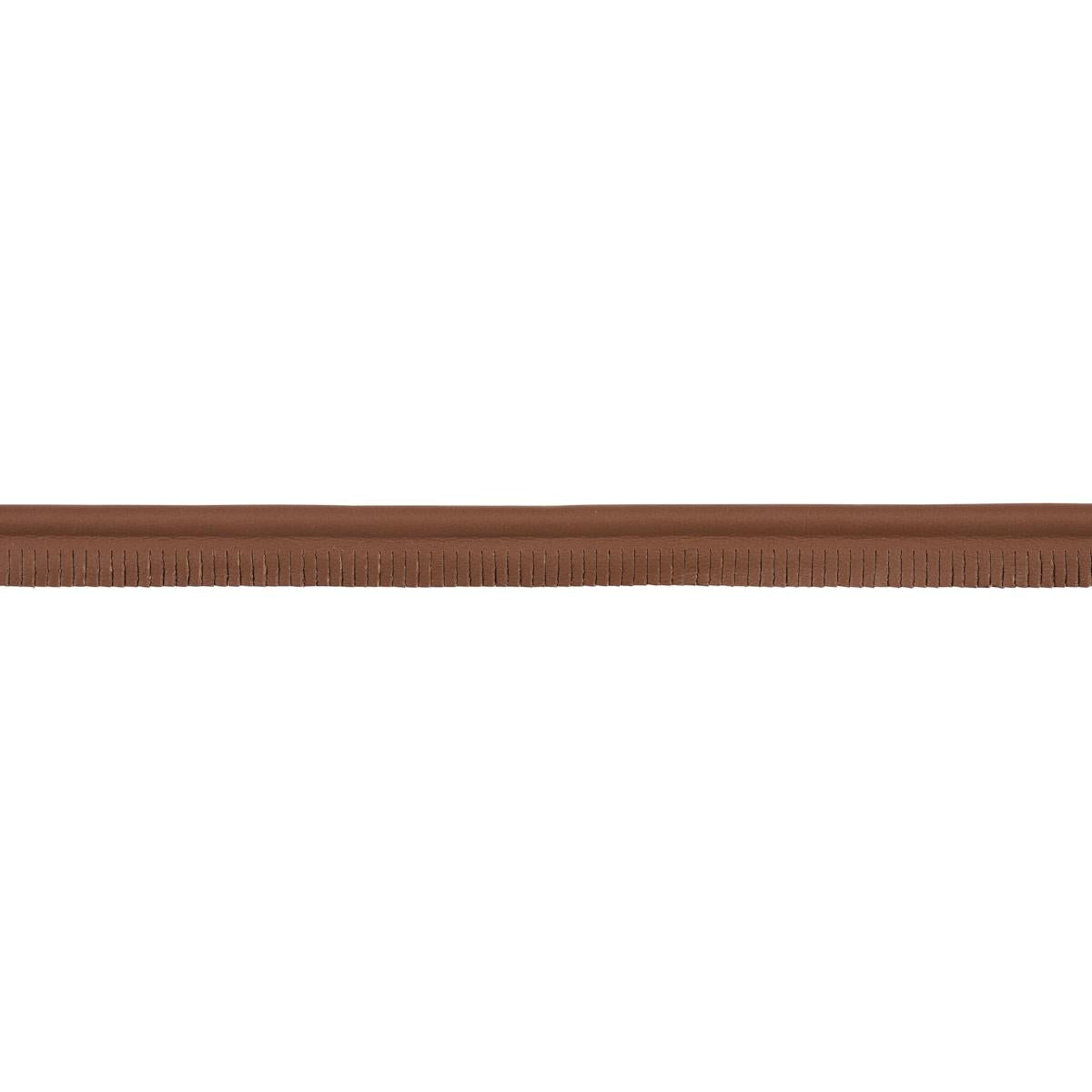 Schumacher Brown Burnham Medium Leather Piping