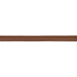 Schumacher Brown Burnham Medium Leather Piping