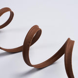 Schumacher Brown Burnham Medium Leather Piping