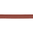 Schumacher Rust Burnham Medium Leather Piping