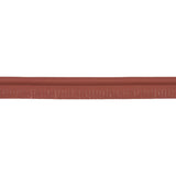 Schumacher Rust Burnham Medium Leather Piping