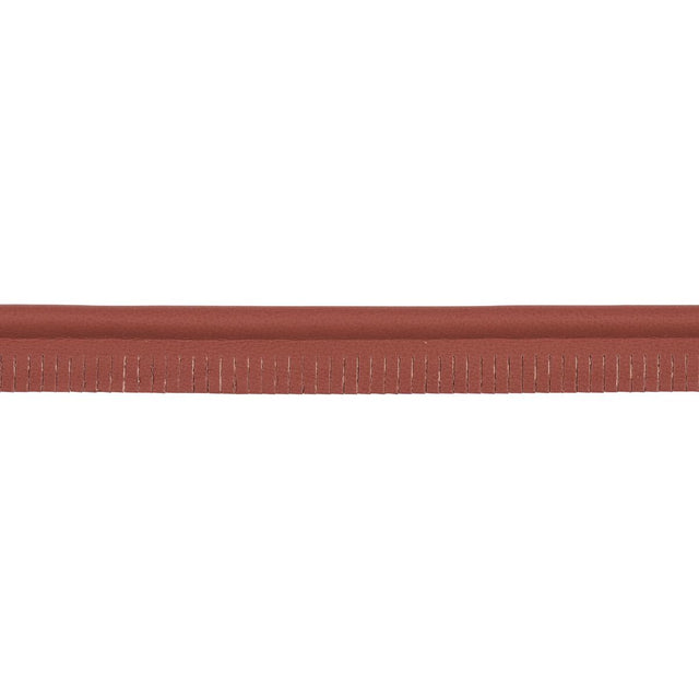 Schumacher Rust Burnham Medium Leather Piping