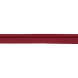 Schumacher Red Burnham Medium Leather Piping