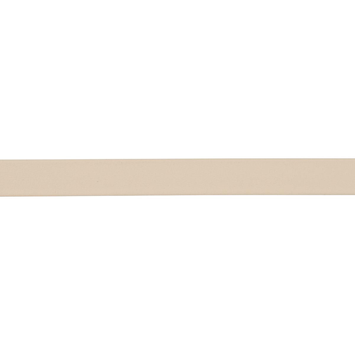 Schumacher Beige Frazer Narrow Leather Trim