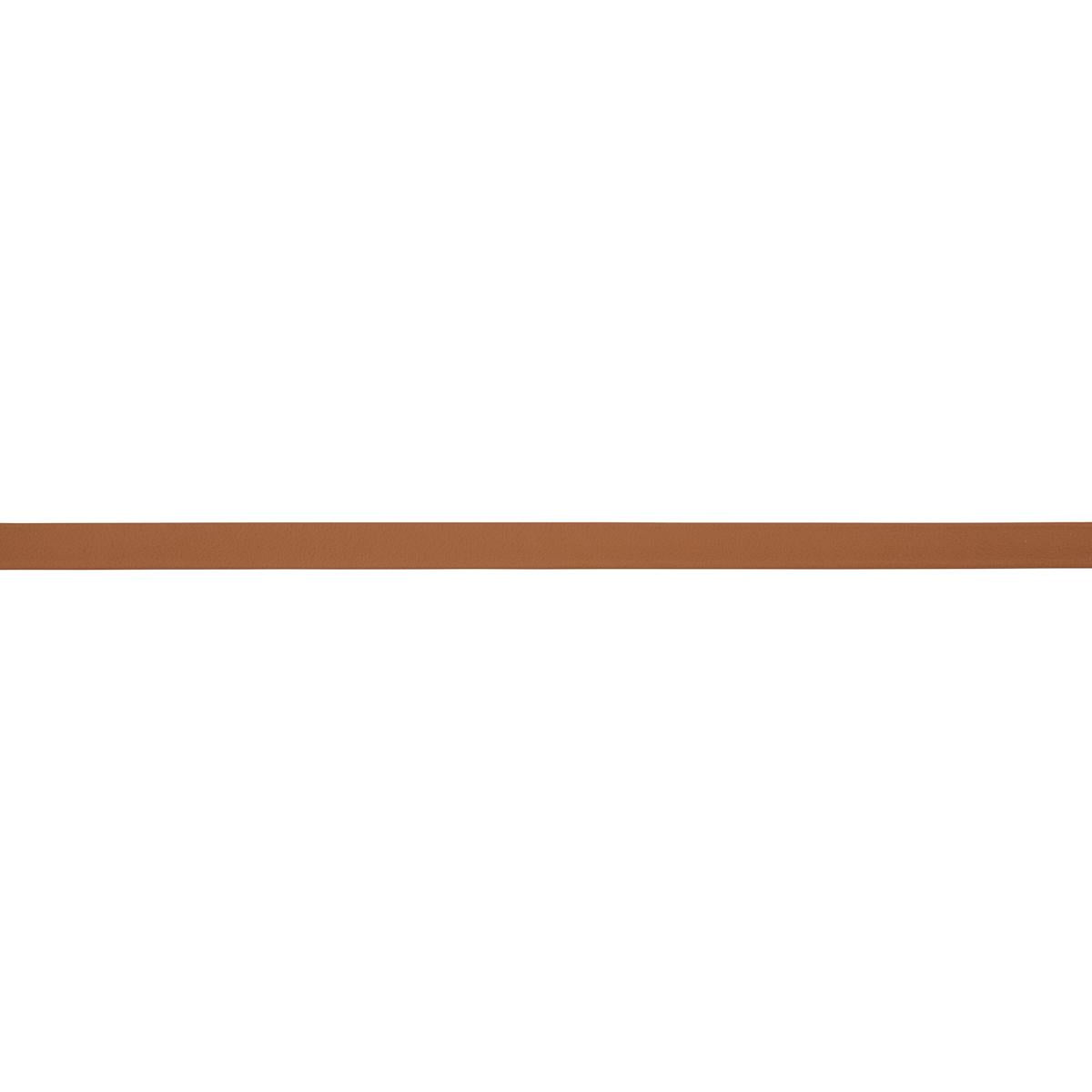 Schumacher Camel Frazer Narrow Leather Trim
