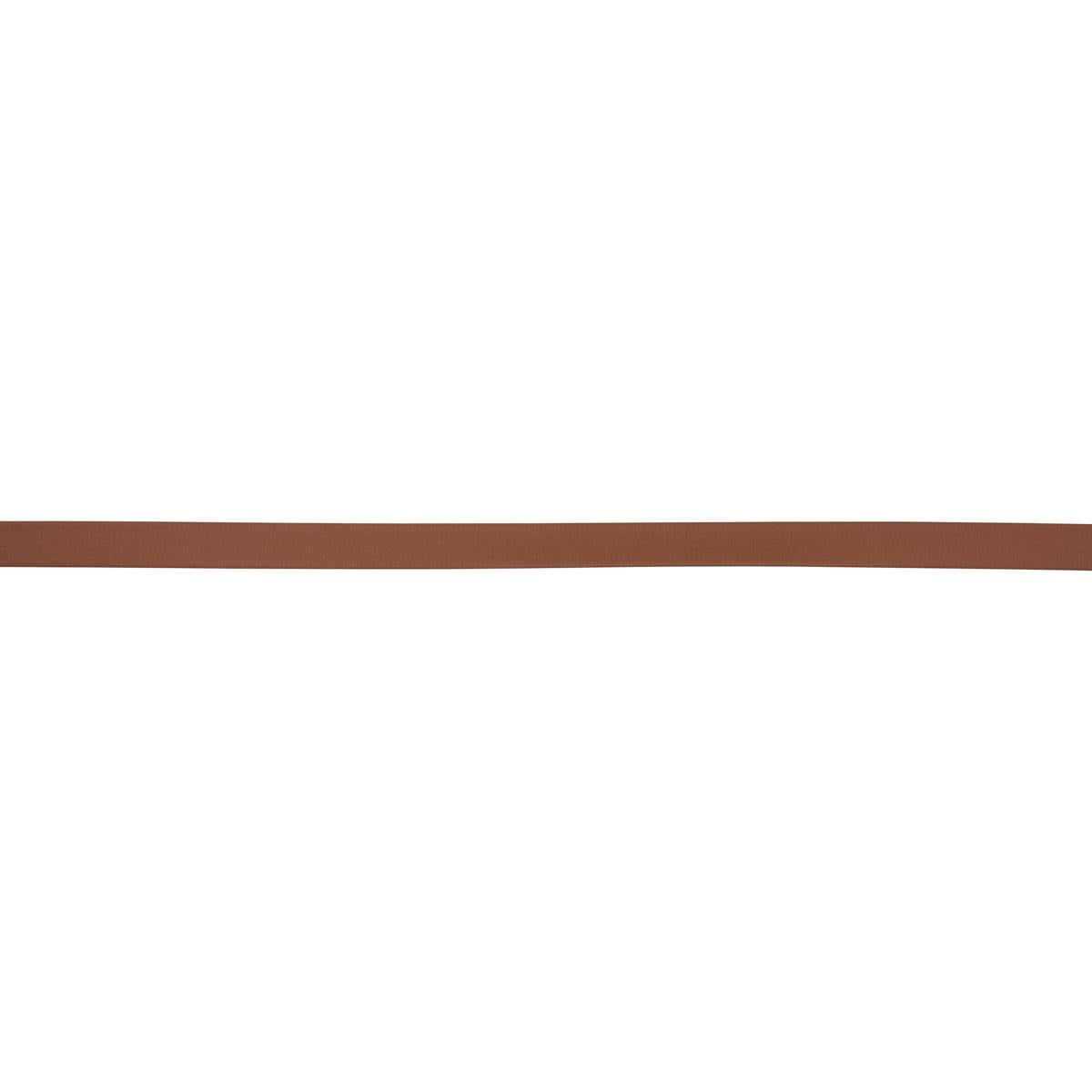 Schumacher Brown Frazer Narrow Leather Trim