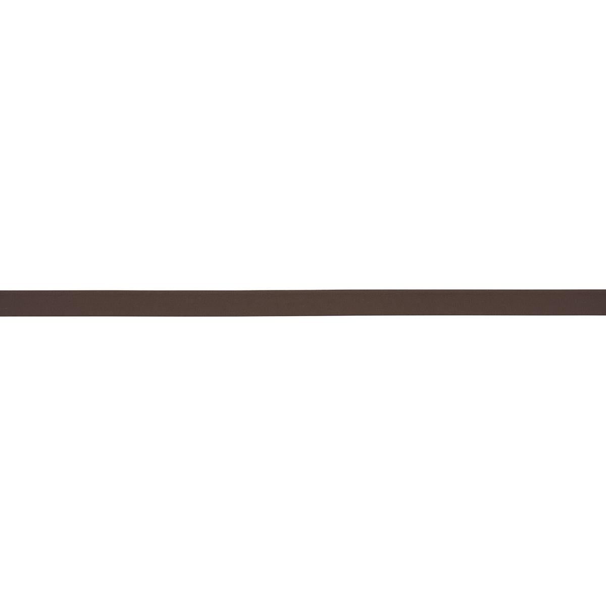 Schumacher Dark Brown Frazer Narrow Leather Trim