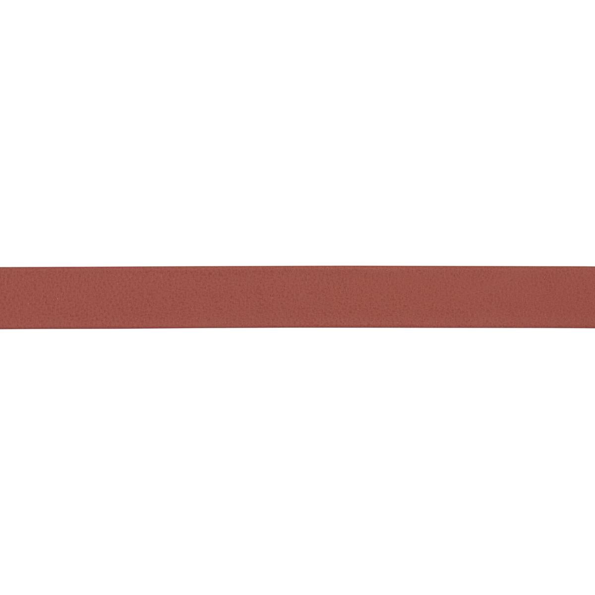 Schumacher Rust Frazer Narrow Leather Trim